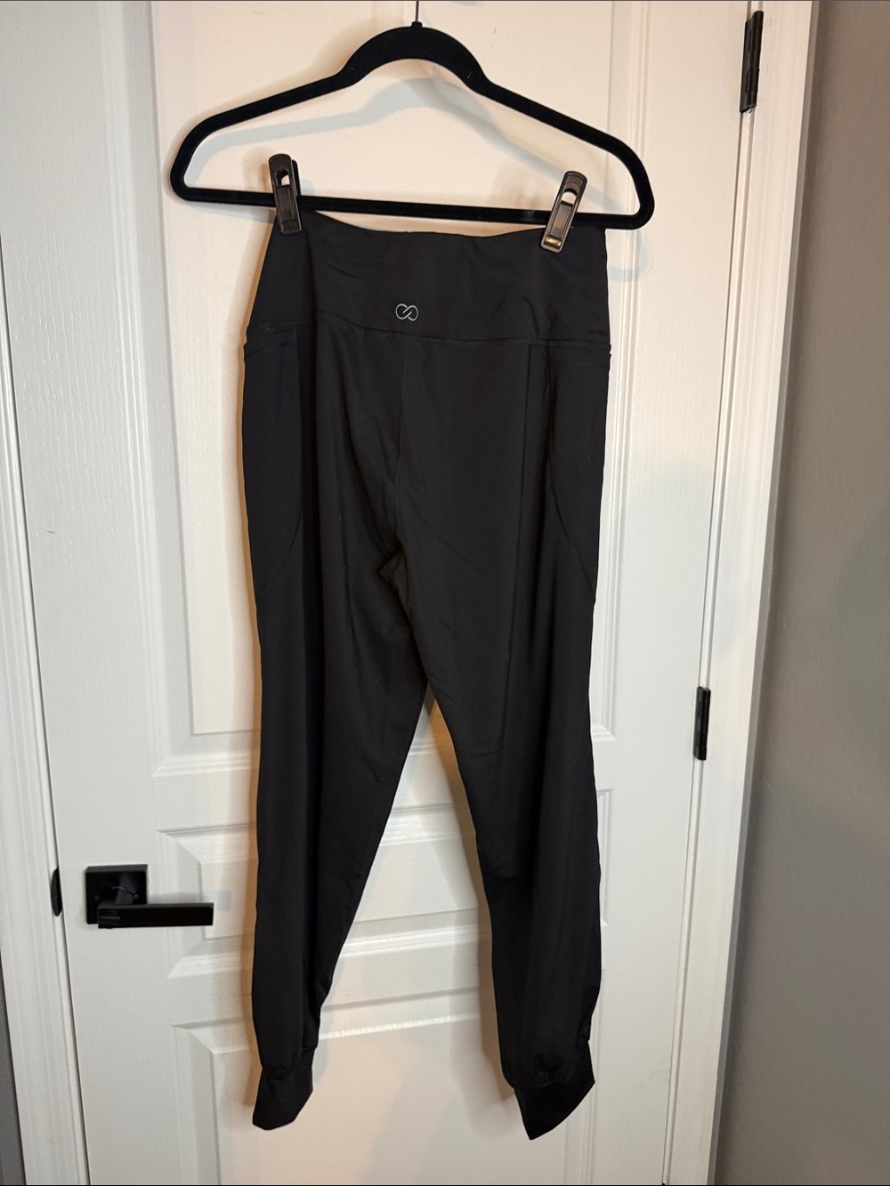 CALIA by Carrie Underwood Black High-Rise Jogger Pants - Picture 6 of 9